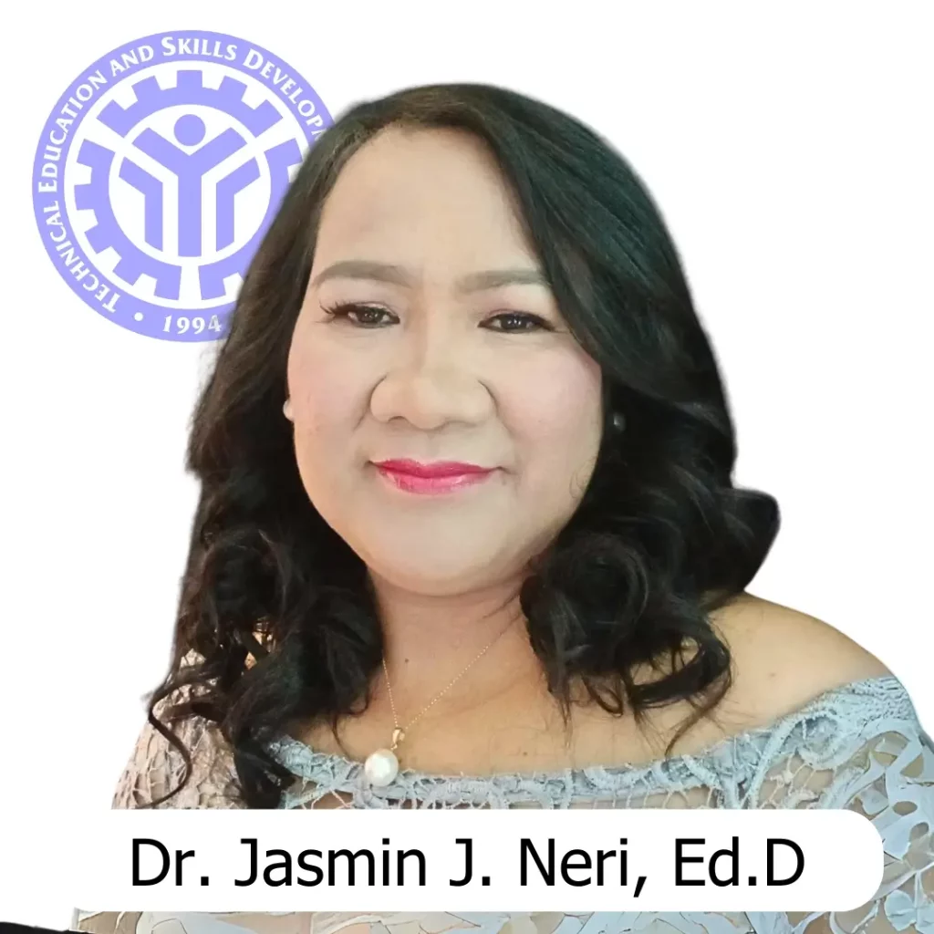 Dr. Jasmin J. Neri, Ed.D (TESDA DDN)
